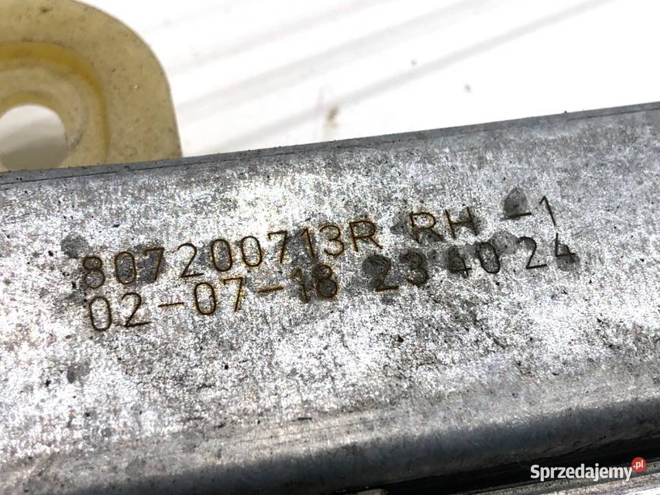 PODNOŚNIK SZYBY PRAWY PRZÓD RENAULT CAPTUR I