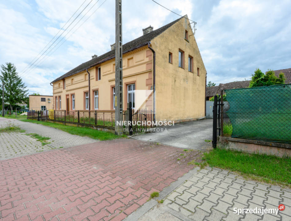 Przestronny dom do remontu Bogdaniec 300 mkw Sprzedaż Gorzów Wielkopolski