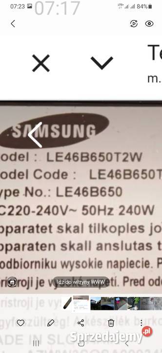 Telewizor Samsung LCD Samsung Wejherowo