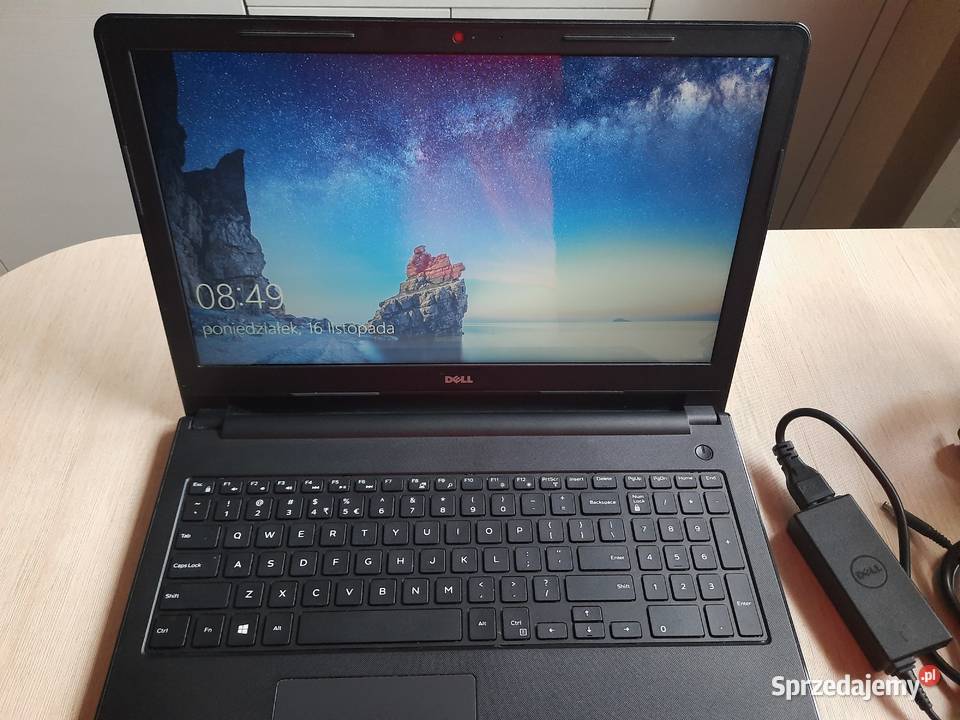Laptop Dell Inspiron 15-3552. Dysk SSD 250GB, RAM 8GB.Igła. Czarna Woda ...