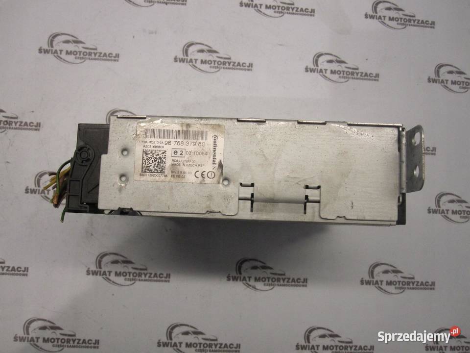 CITROEN C4 II B7 radio CD 9676837980