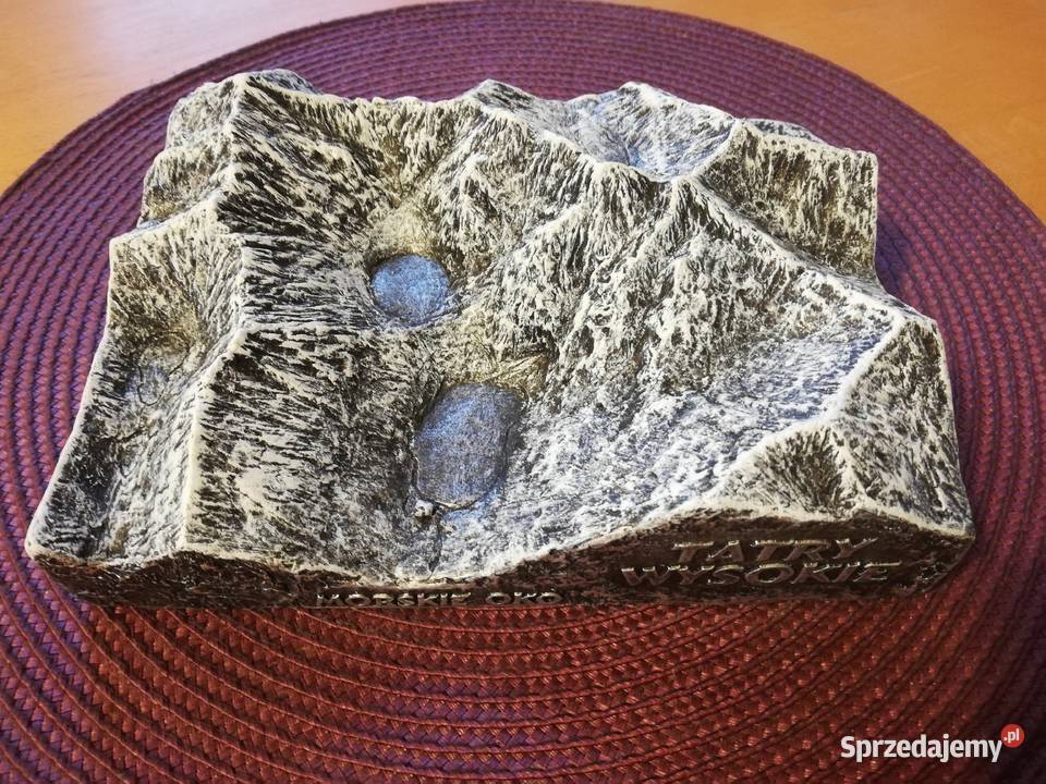 Tatry 3d mapa plastyczna Rysy Morskie Oko Piekoszów