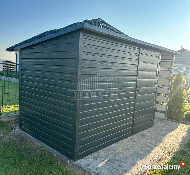 Schowek domek ogrodowy 3x2m wiata 1m drzwi Zamość