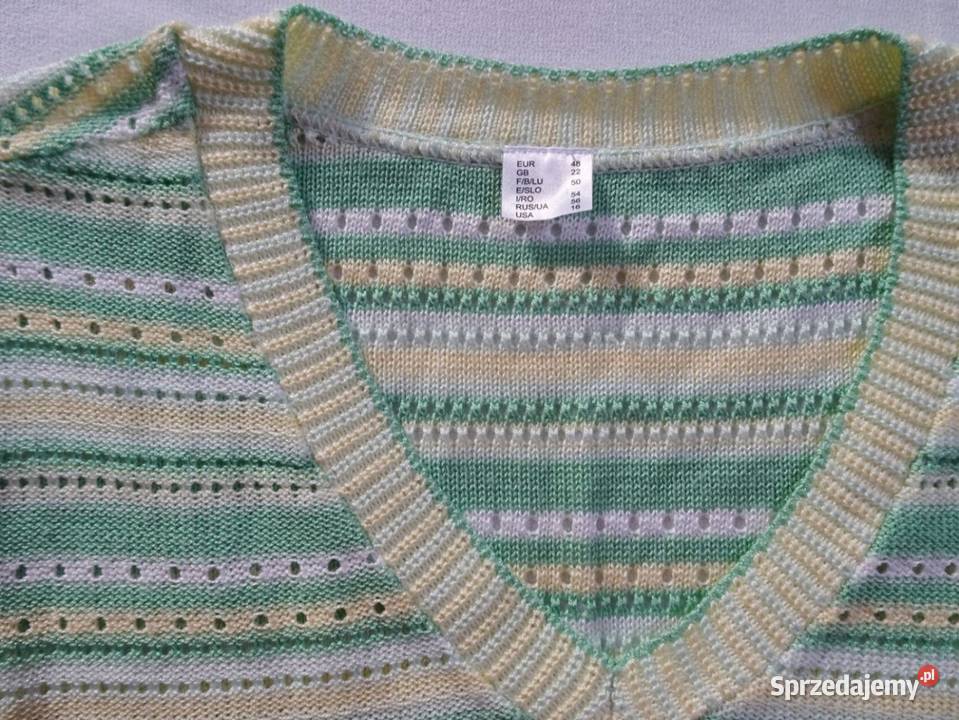 Ażurowy Sweter Sweterek 44 46 48 Nowy Sącz