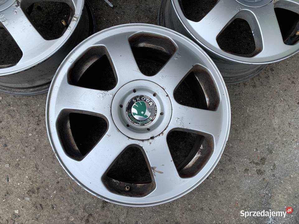 1U0601025A felgi aluminiowe 15 5x100 skoda Seat Skoda OE Szczecin