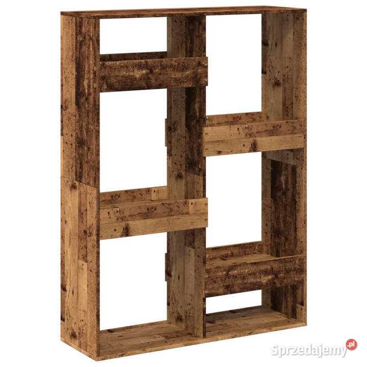 Regał stare drewno 100x33x135 materiał