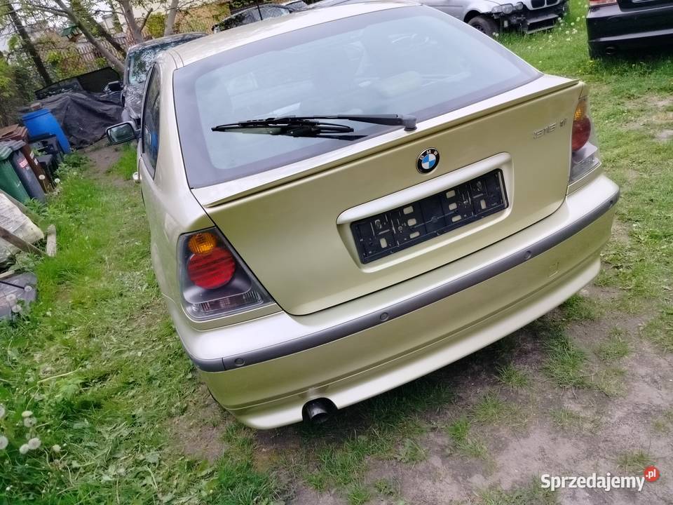 Bmw e46 compakt zderzak tylny kompletny w kolor Aleksandrów Łódzki
