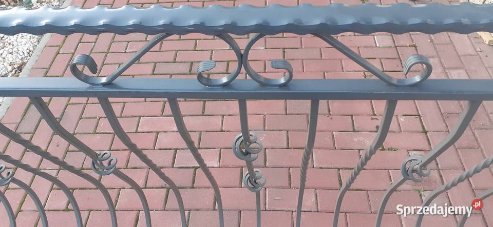 Barierki tarasowe balkonowe kute SUPER STAN Przęsła Gorlice sprzedam