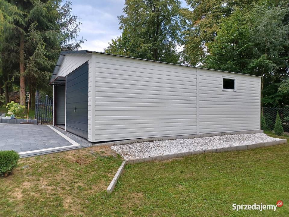 Garaż Blaszany 6x6 Garaże Blaszane Wiata Prudnik