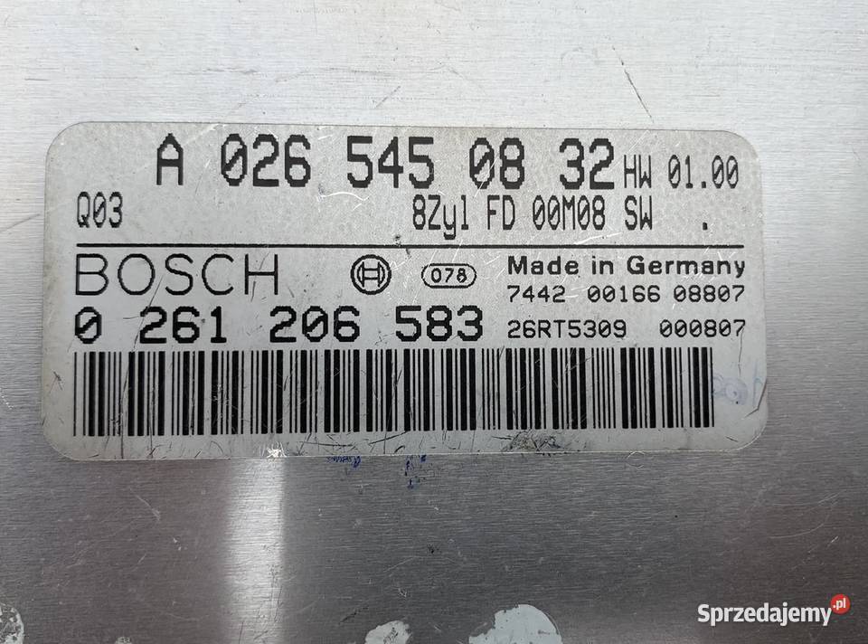 Mercedes ML W163 55AMG komputer silnika Gdańsk sprzedam