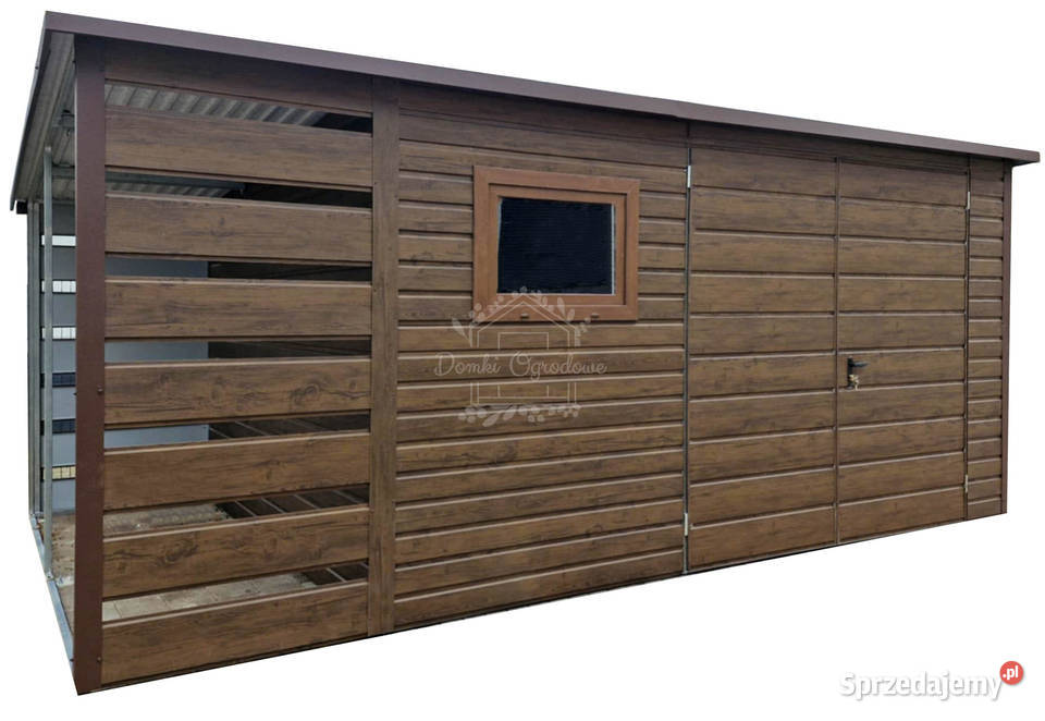 Schowek domek ogrodowy wiata 1x3m 4x3m okno świętokrzyskie