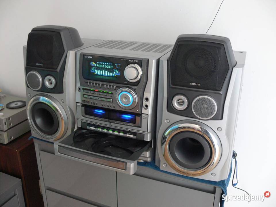 Potężna wieża Aiwa RDS AUX CD DOSTAWA Jasło