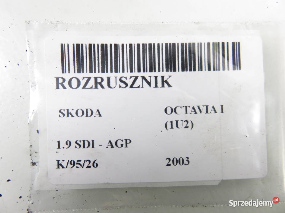 ROZRUSZNIK SKODA OCTAVIA I 19 SDI 020911023R sprzedam