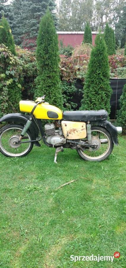Mz es 125 trophy sprowadzony dokumenty MZ Skarżysko-Kamienna