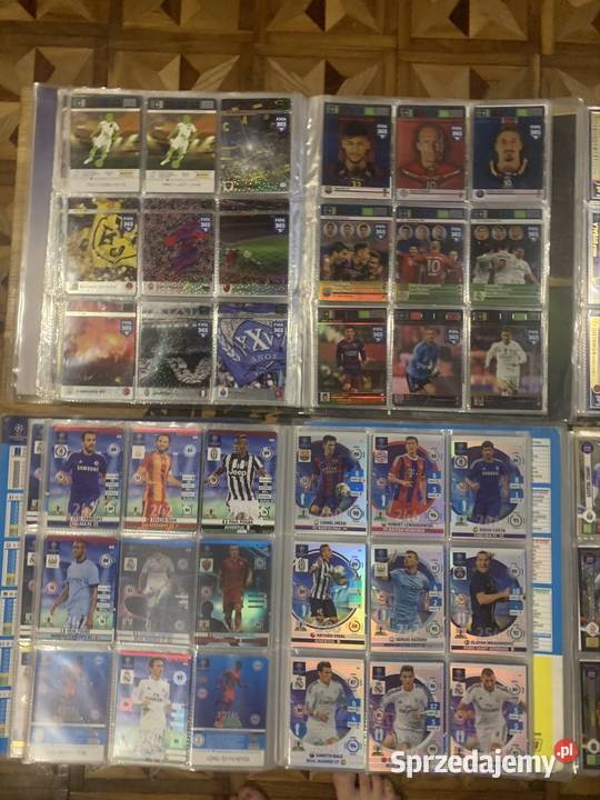 Karty piłkarskie z różnych edycji Chełm Śląski