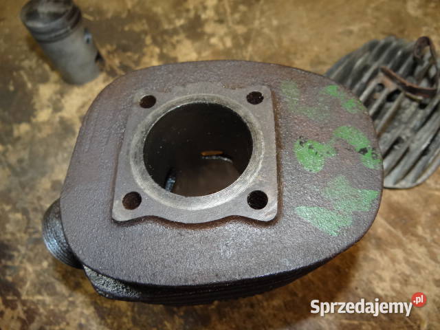 cylinder głowica i tłok Simson SR 2 org DDR Żary sprzedam
