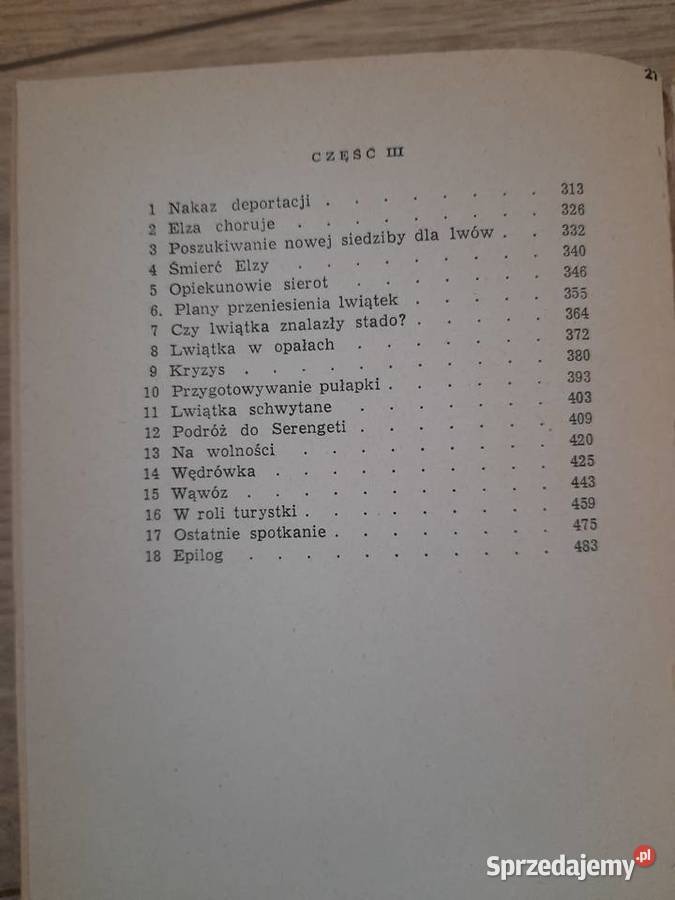 Joy Adamson Moja lwia rodzina miękka Serock