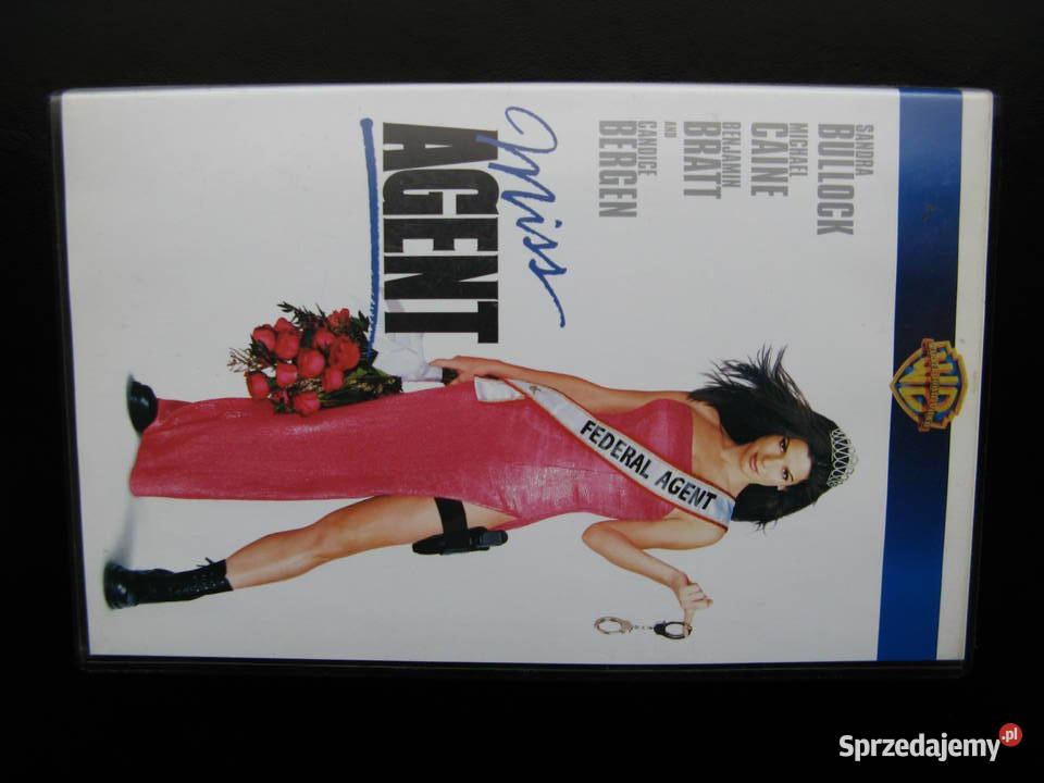 VHS Miss Agent Sandra Bullock Michael Caine VHS Poznań