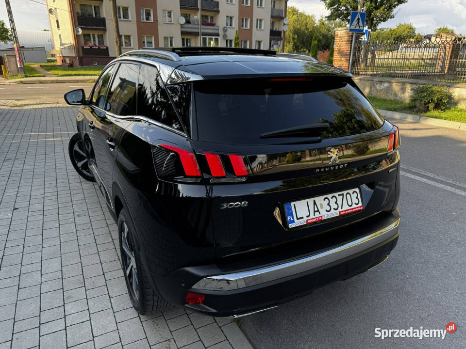 Peugeot 3008 GT LINE PanoramaKamera 360Virtual elektrochrom. lusterka boczne Modliborzyce