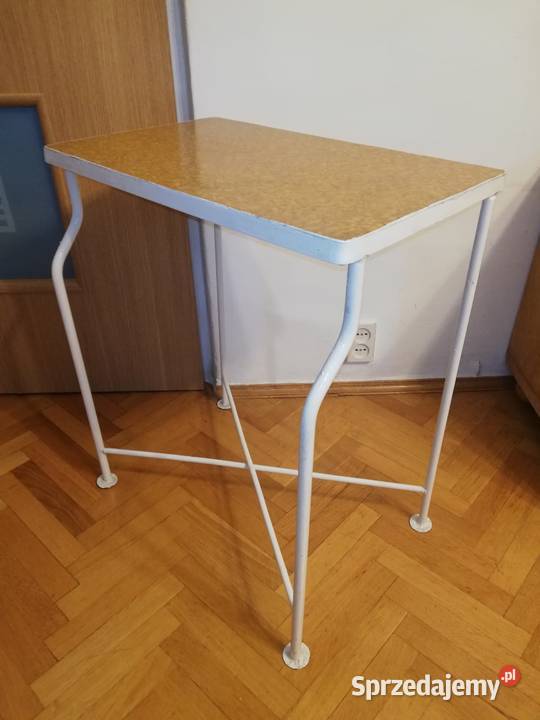 Stolik z metalowymi nogami super mocny sprzedam