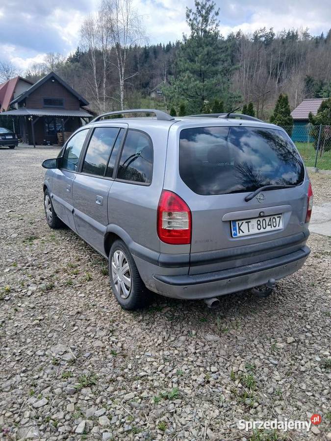 opel zafira 20 Dti 7os hak 03r 101KM małopolskie