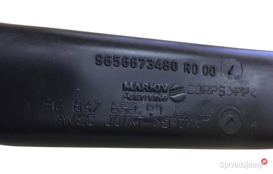 RURA PRZEWÓD POWIETRZA CITROEN PEUGEOT 16 HDI osobowe Działoszyce