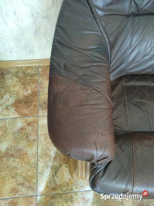 Komplet mebli skóra 311Ława do renowacji Łódź