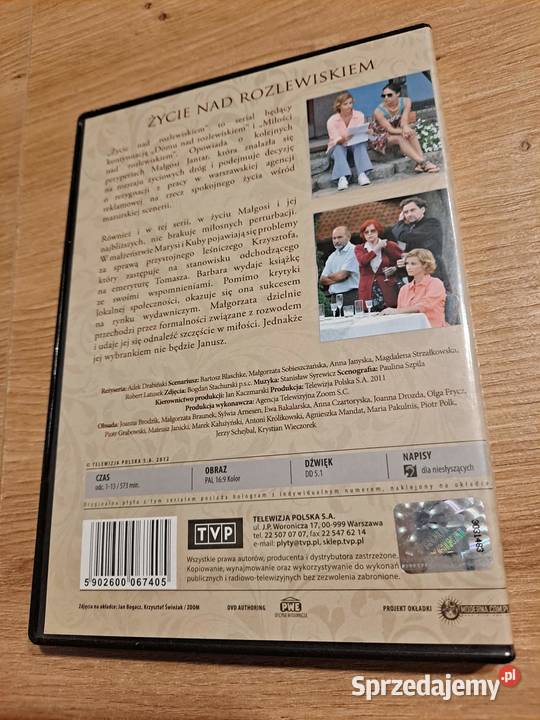 Życie rozlewiskiem DVD serial 4 X DVD Kraków