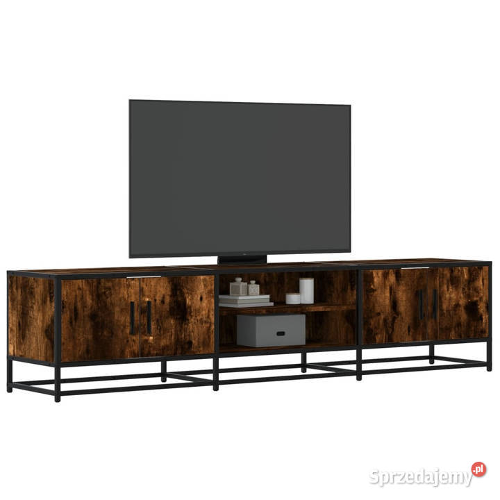 Szafka pod telewizor przydymiony dąb 180x35x41 Warszawa