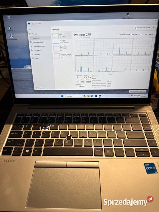 Laptop HP Elitebook 840 g8 i6 16GB RAM 256 ssd Kraków