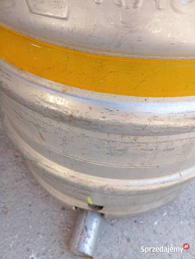 Keg beczka piwie din 30l z wspawaną rurą lubuskie Stare Kurowo
