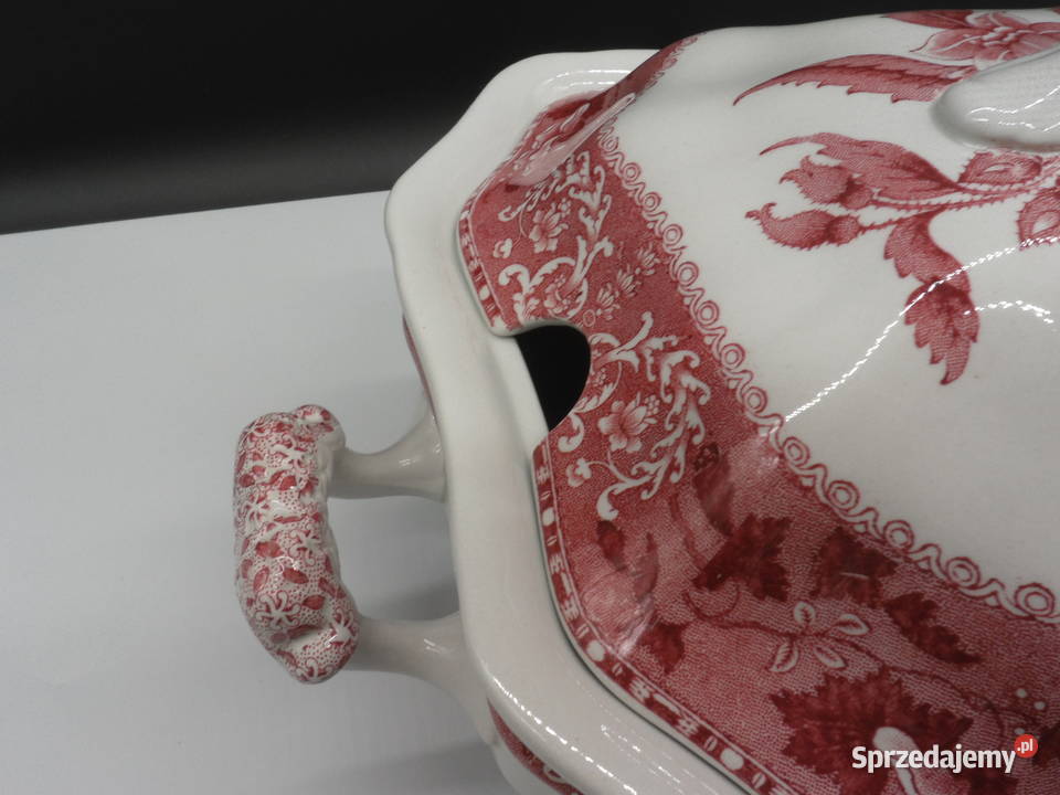 Antyczna Waza SPODE Pink Camilla Vintage England Raszków