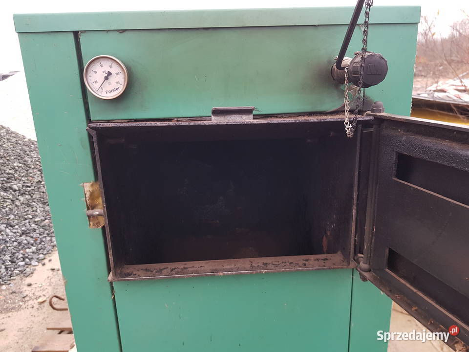 Piec CO na opał stały 28 kW używany Lubsko