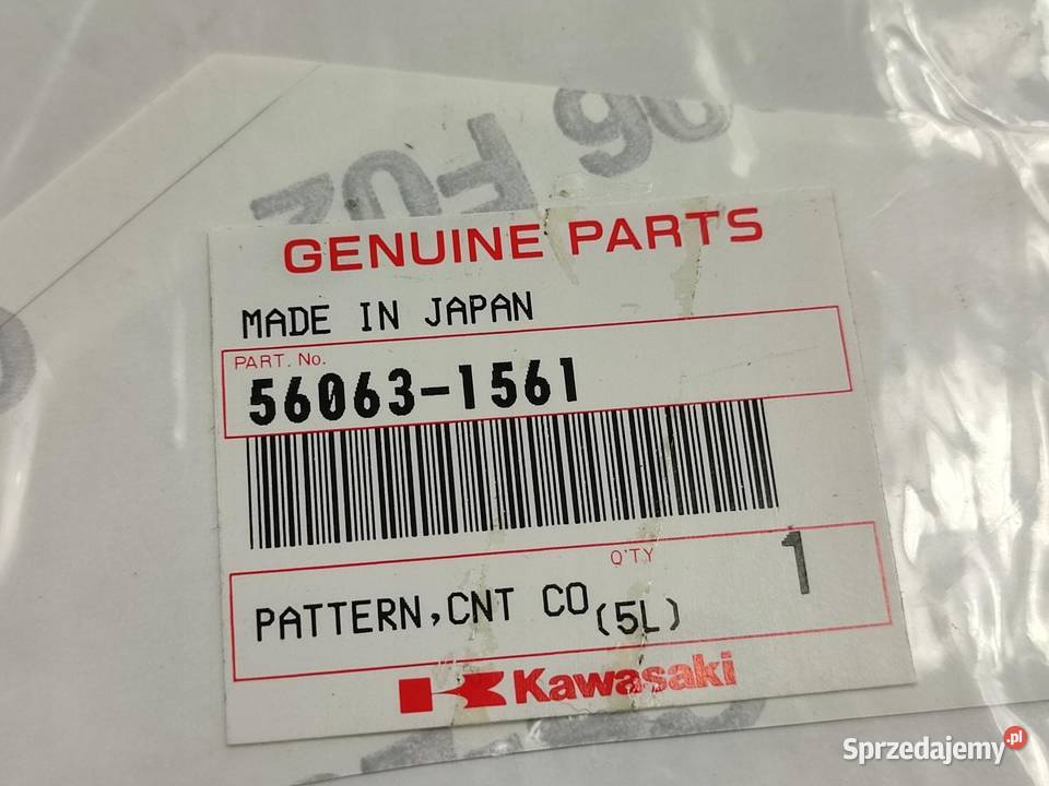 NAKLEJKA NA PRAWY BOCZEK KAWASAKI ZX9R 2000