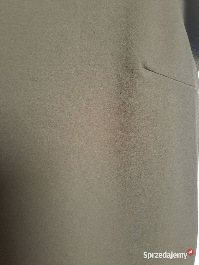 Mohito zielona pudełkowa sukienka z falbanami Warszawa sprzedam