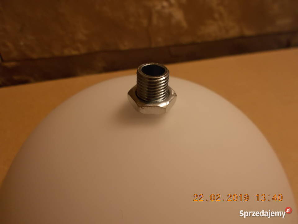 Klosz do lampy miseczka biały otwór 10mm mazowieckie