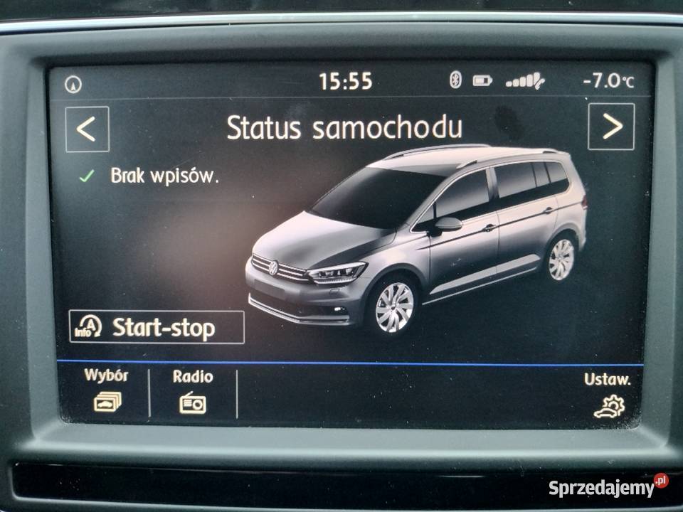 VW Touran Aktywny tempomat Kamera 2 kplopon wielkopolskie Swarzędz