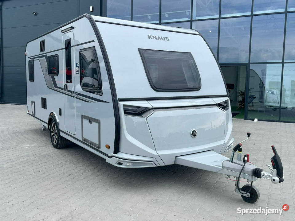 przyczepy kempingowe Knaus SDWIND 500 QDK 60 pełny VAT sprzedam