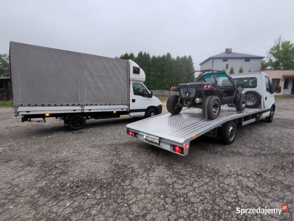 Usługi transportowe laweta bus 35t