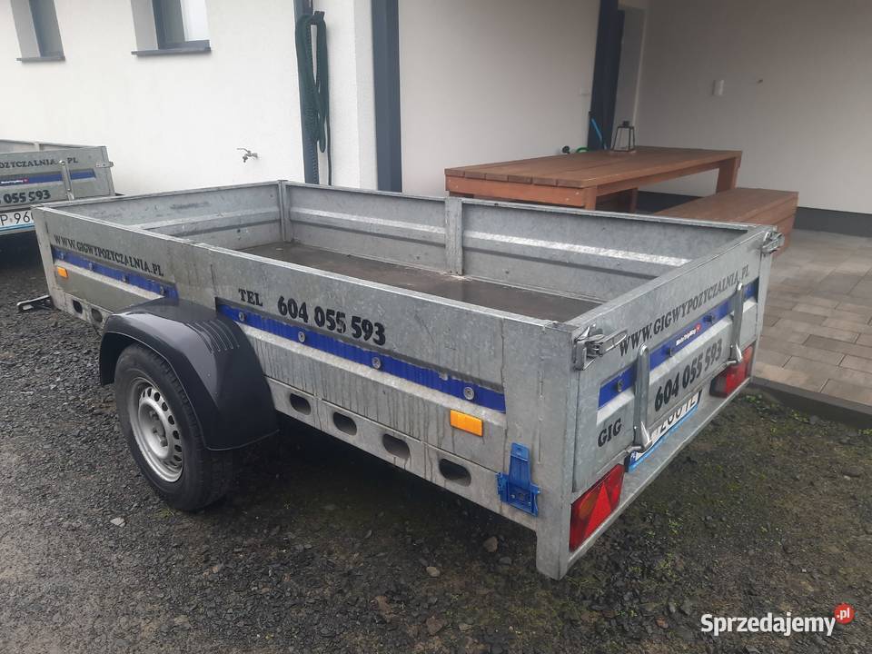 Przyczepa Wiola lekka wzmocniona DMC 650