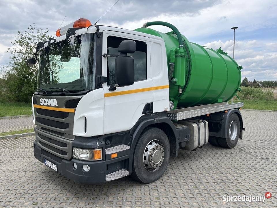 Scania P380 asenizacyjny szambiarka 1050000km Grudziądz