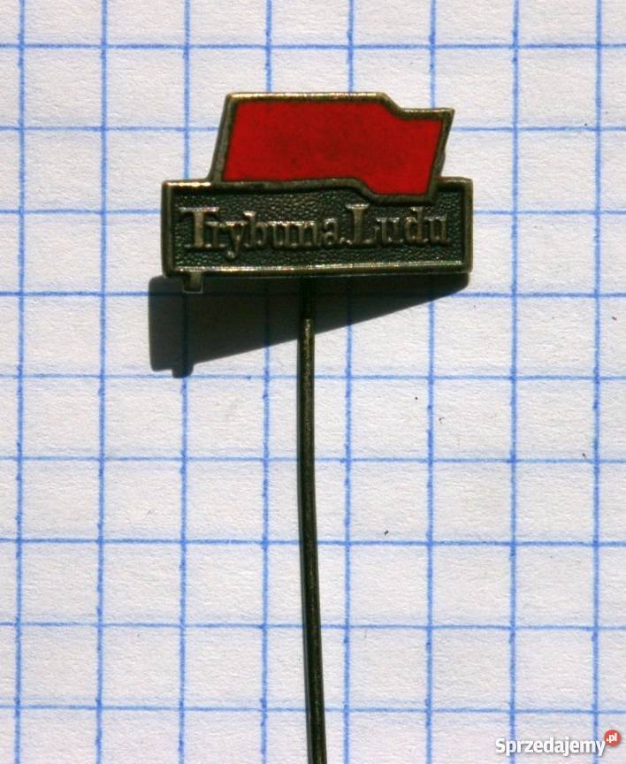 ODZNAKA Z OKRESU POLSKI LUDOWEJ TRYBUNA LUDU