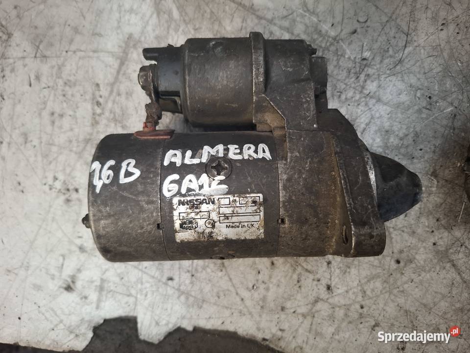 NISSAN PRIMERA ALMERA 16 rozrusznik GA16