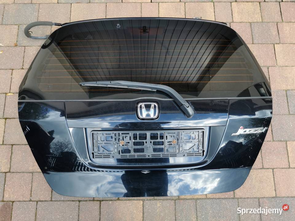 Klapa Bagażnika Szyba Honda Jazz II Czarna Karoseria Wyszków