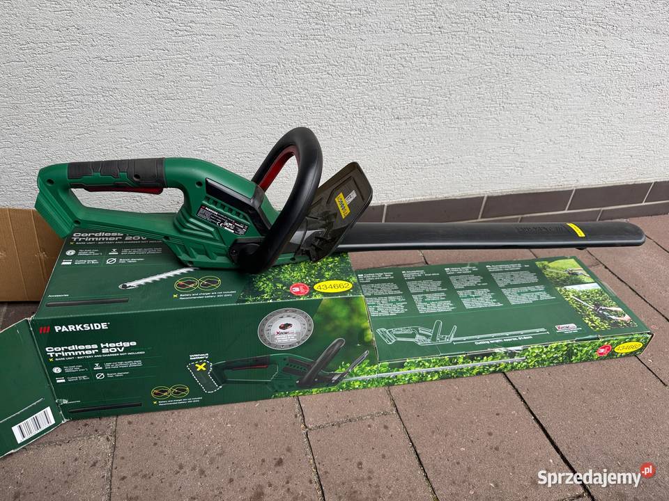 Akumulatorowe nożyce do żywopłotu PARKSIDE 20 V sprzedam