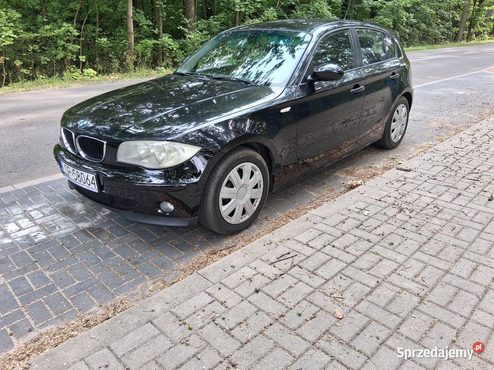 BMW1 E87 2006r20D 118D6Biegowy Poniatowa sprzedam