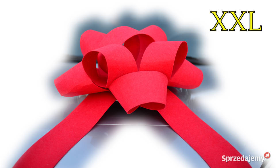 DUŻA KOKARDA na samochód prezentowa ozdabianie Brzesko