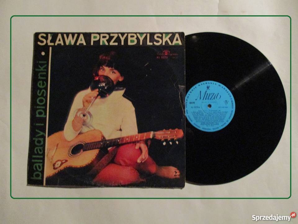 SŁAWA PRZYBYLSKABallady i piosenki LP1965 Łódź