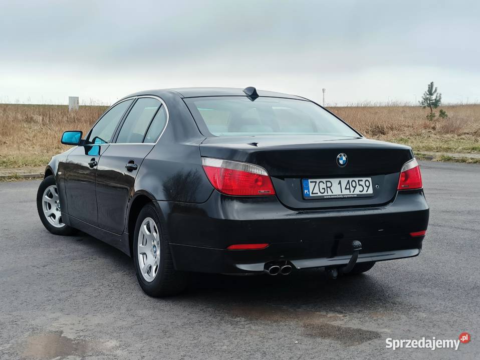 BMW 520i sedan zarw M54 światła przeciwmgielne