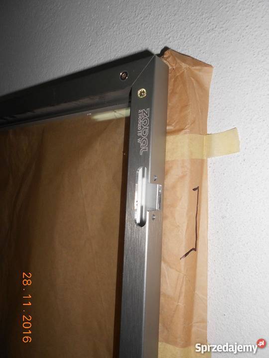 Drzwi szklane do witryny rama aluminium 2sztuki Bydgoszcz